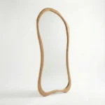 مرايا طويلة "لونا" (إطار خشب زان مموج)