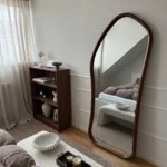 ⁦مرايا "موكا" (إطار خشب زان بني)⁩ - الصورة ⁦10⁩