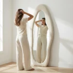 ⁦مرايا طويلة "تيدي" (إطار قماش باندا)⁩ - الصورة ⁦2⁩