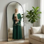 ⁦مرايا "نيرو" (إطار خشبي أسود)⁩ - الصورة ⁦2⁩