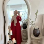 ⁦مرايا "كلاودي" (إطار قماش باندا أبيض)⁩ - الصورة ⁦2⁩