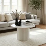 ⁦ترابيزة وسط "سانتوريني" (دائرية كبيرة)⁩ - الصورة ⁦2⁩