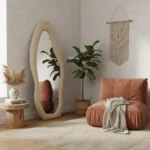 ⁦مرايا طويلة "تيدي" (إطار قماش باندا)⁩ - الصورة ⁦3⁩