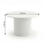 ⁦ترابيزة وسط "سانتوريني" (دائرية كبيرة)⁩ - الصورة ⁦5⁩