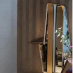 ⁦مرايا "هارموني" (تصميم هندسي بـ رف جانبي)⁩ - الصورة ⁦6⁩