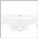 ⁦ترابيزة قهوة "درام" (تصميم أسطواني)⁩ - الصورة ⁦6⁩