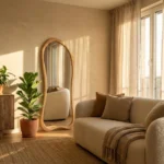 ⁦مرايا طويلة "لونا" (إطار خشب زان مموج)⁩ - الصورة ⁦7⁩