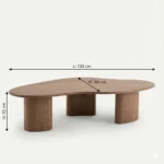 ⁦ترابيزة وسط "كيوتو" (سطح انسيابي كبير)⁩ - الصورة ⁦8⁩