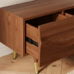 ⁦وحدة تلفزيون "ريفا" (واجهة خشبية مموجة 3D)⁩ - الصورة ⁦7⁩