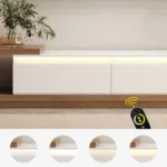 ⁦وحدة تلفزيون "أورورا" (قابلة للتمدد بإضاءة LED)⁩ - الصورة ⁦12⁩