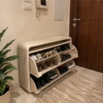 ⁦جزامة ليفرا - جلد محبب وخشب طبيعي⁩ - الصورة ⁦11⁩